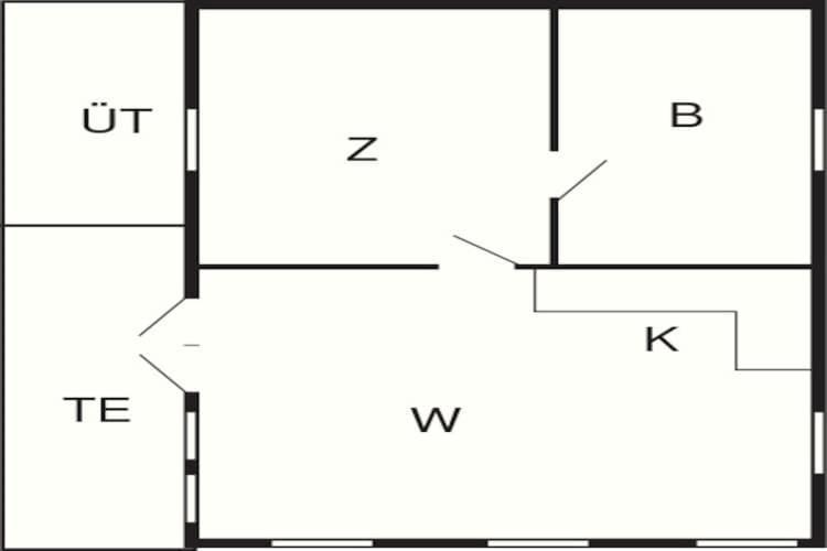 One-Bedroom Holiday Home In Grasten Ronshoved Ngoại thất bức ảnh